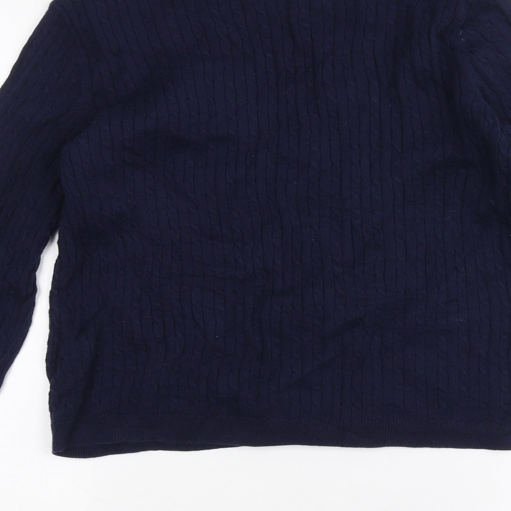Lauren Ralph Lauren Womens Blue   Pullover Jumper Size L