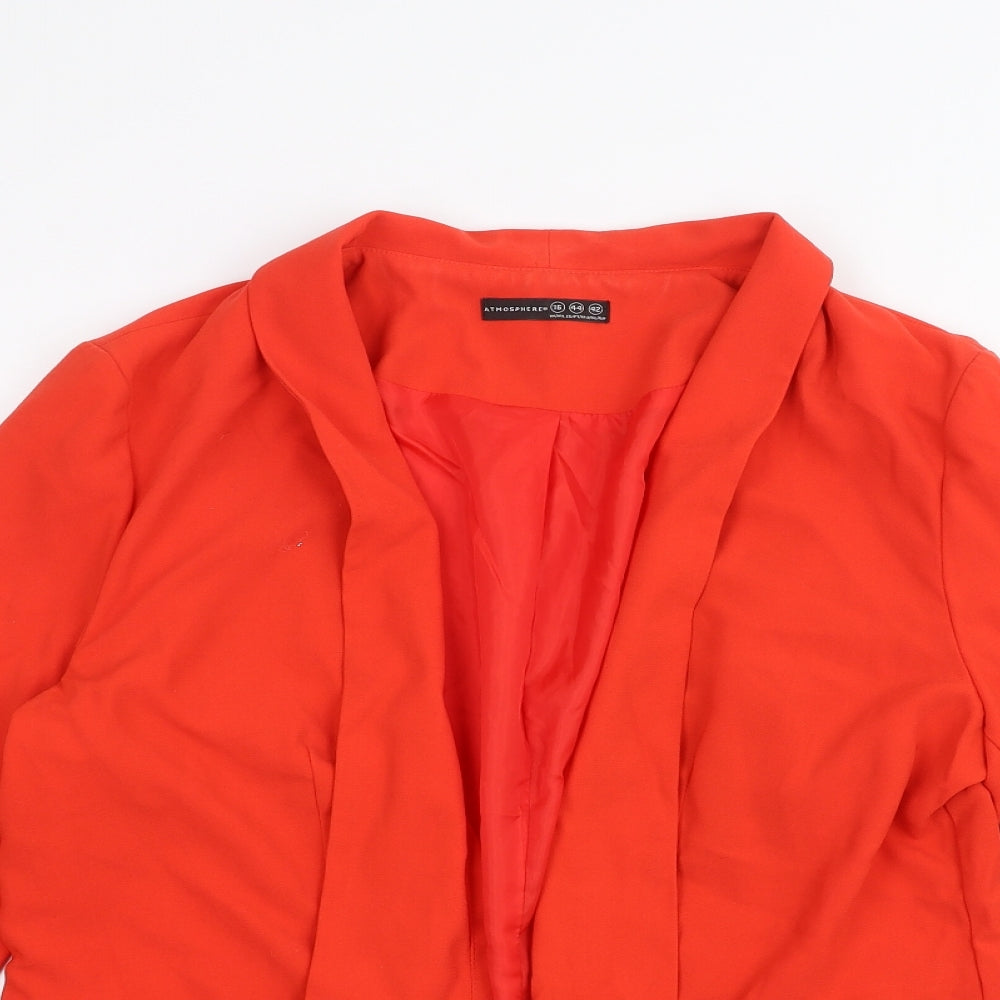 Atmosphere Womens Orange   Jacket  Size 16