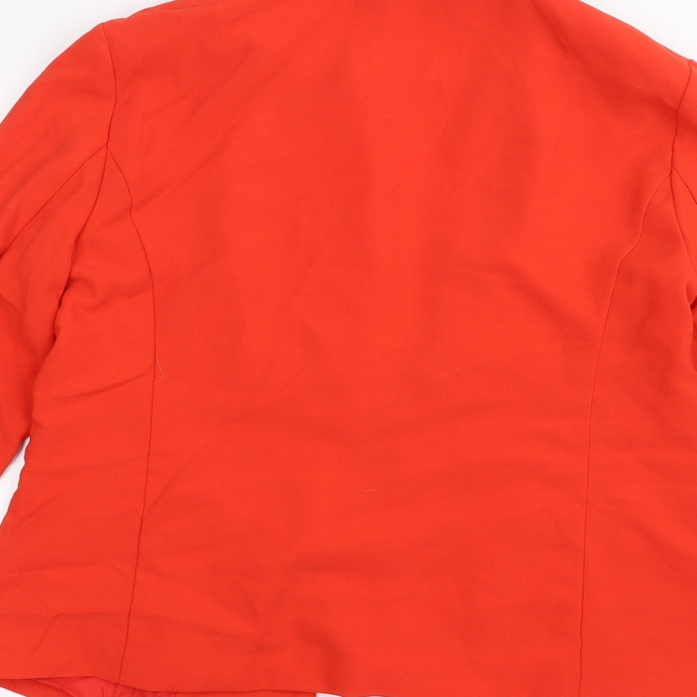 Atmosphere Womens Orange   Jacket  Size 16