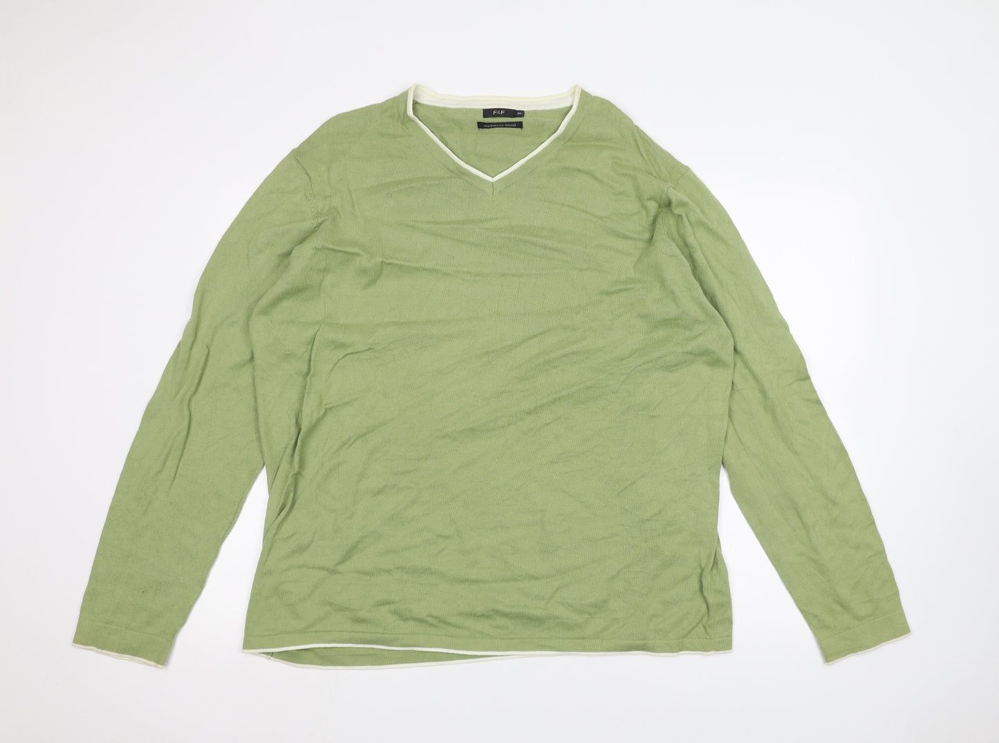 F&F Womens Green   Pullover Jumper Size XL