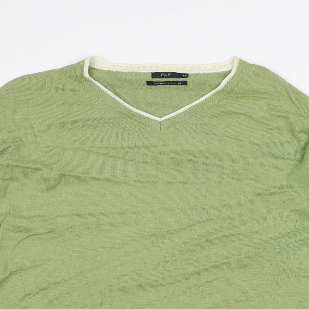 F&F Womens Green   Pullover Jumper Size XL