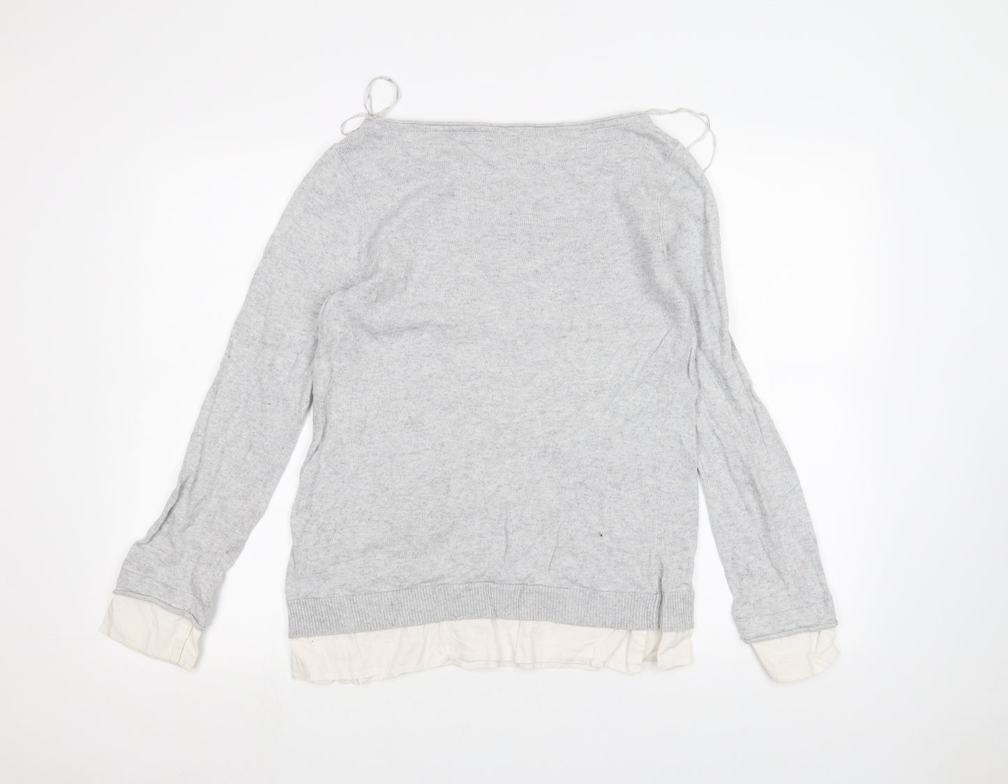 Mint Velvet Womens Grey   Pullover Jumper Size 12