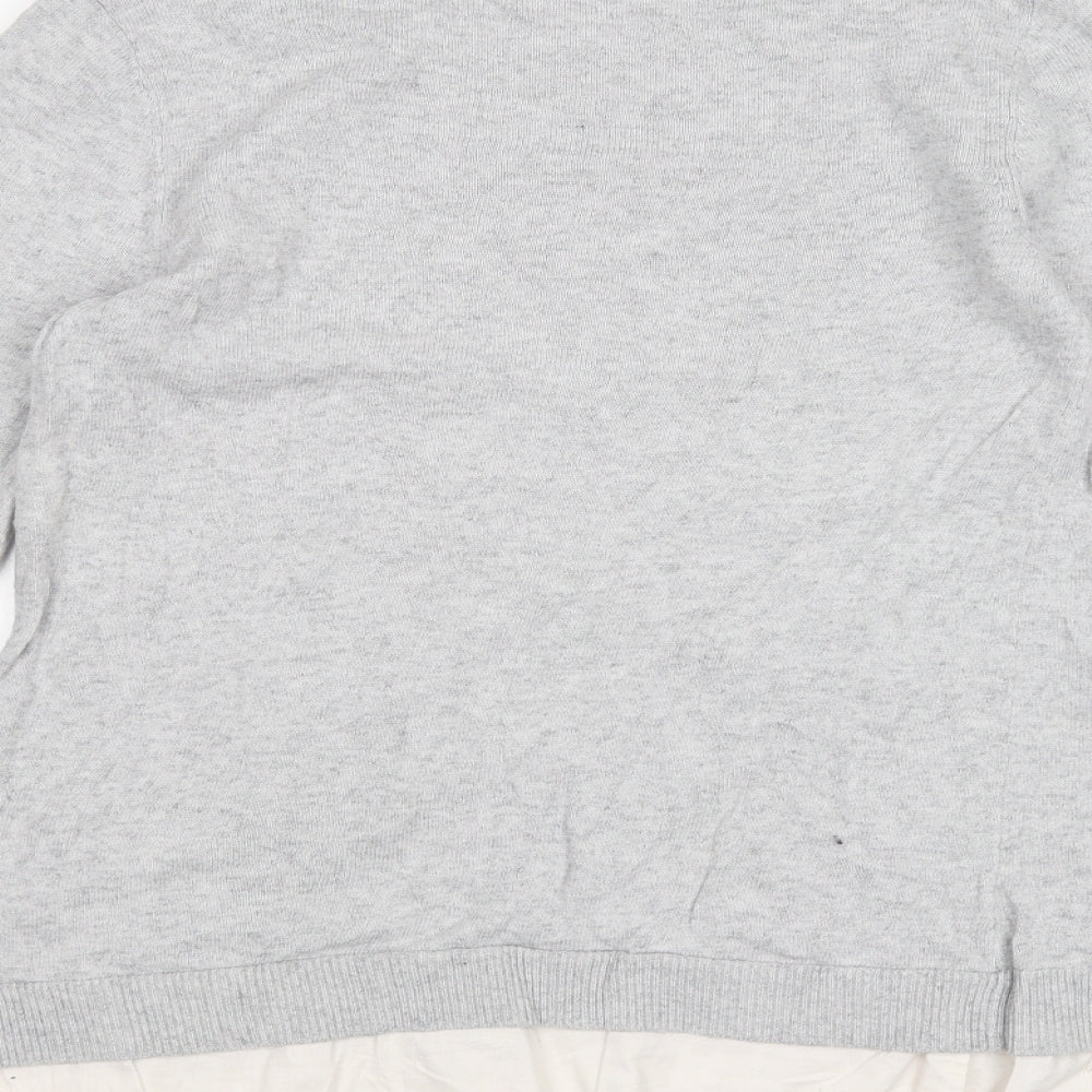 Mint Velvet Womens Grey   Pullover Jumper Size 12