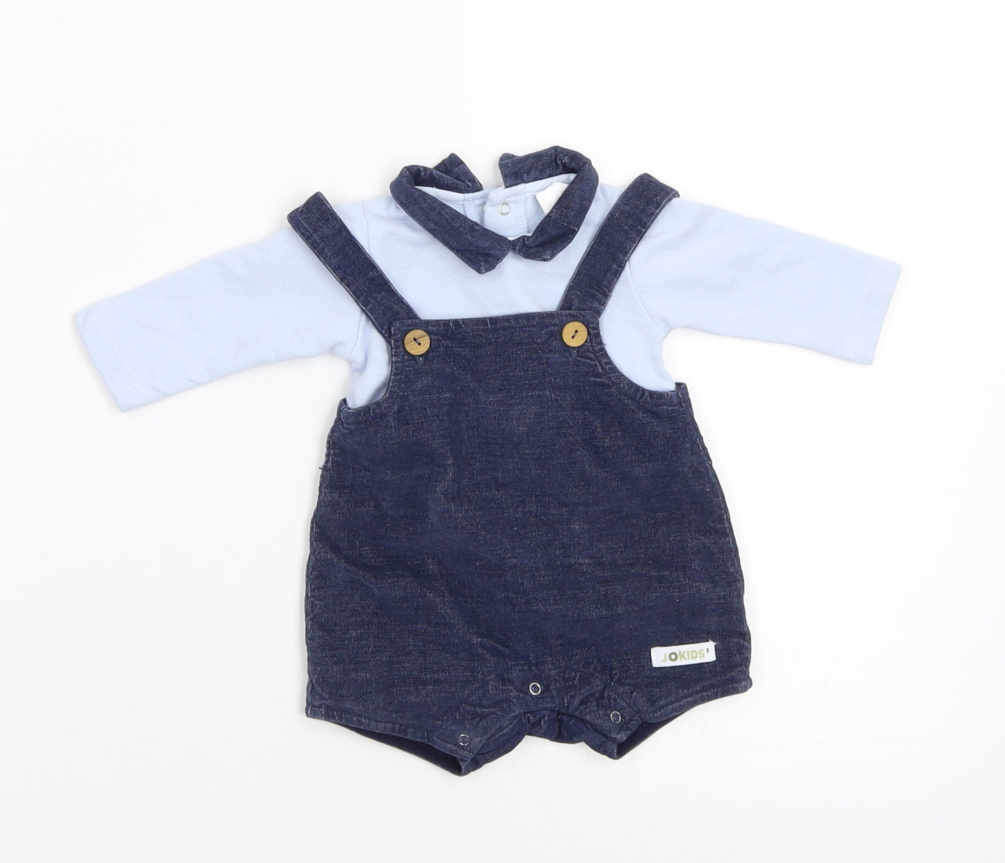 JoKids Baby Blue   Romper One-Piece Size 0-3 Months