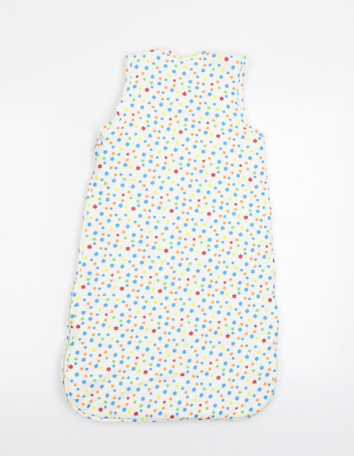 Tesco Baby White Geometric  Babygrow One-Piece Size 0-3 Months  - Lion