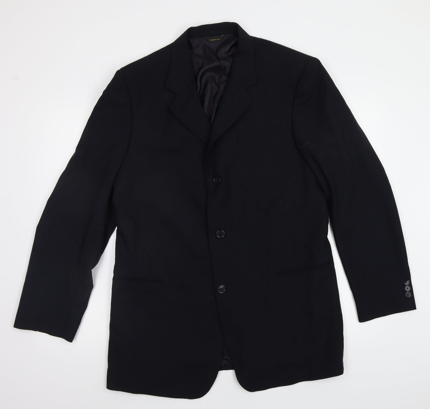 Donna Karan Mens Black   Jacket Blazer Size 44