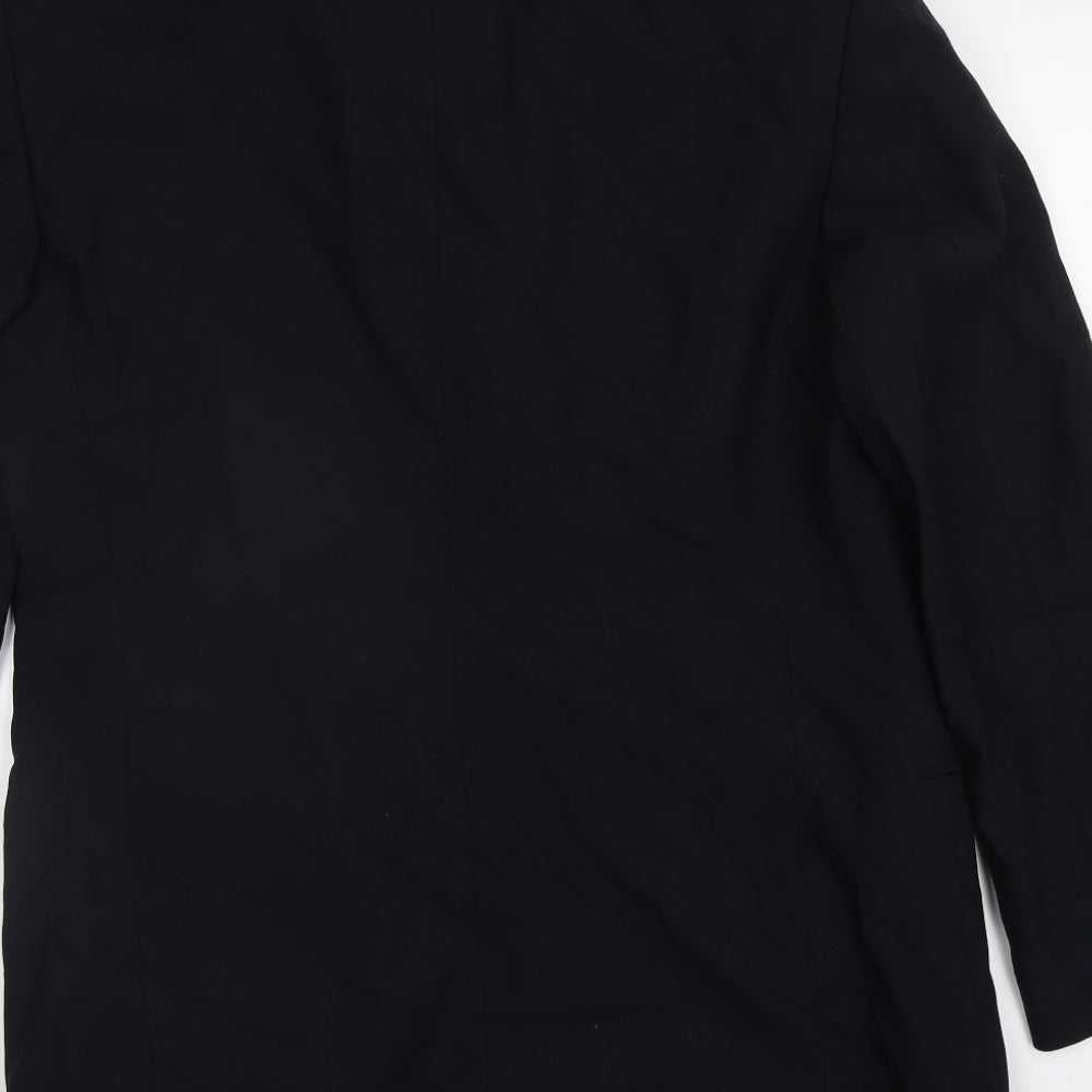 Donna Karan Mens Black   Jacket Blazer Size 44