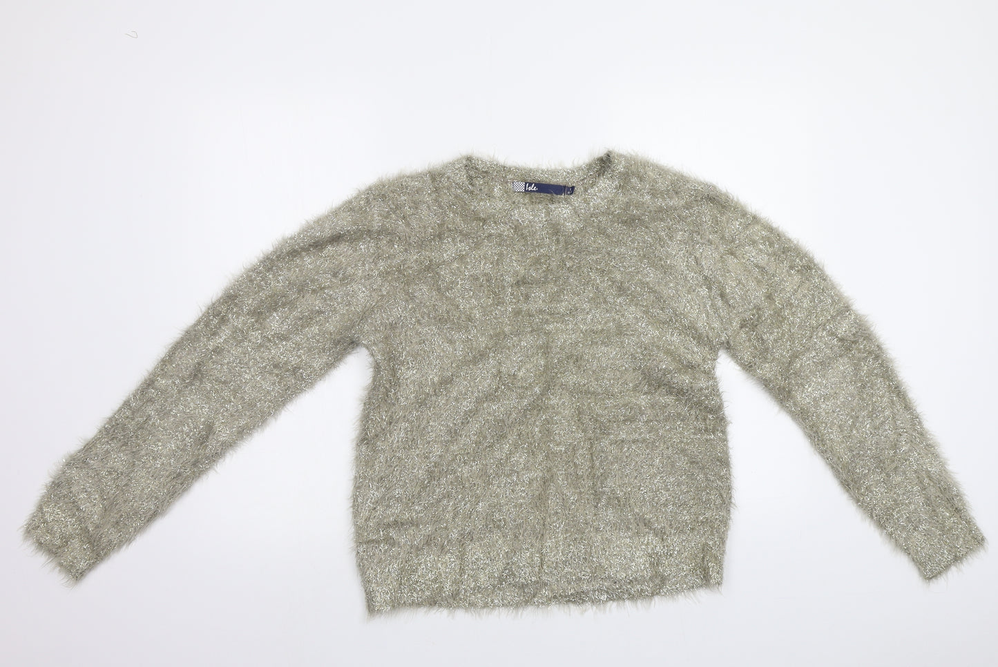 Isle Womens Gold   Pullover Jumper Size S