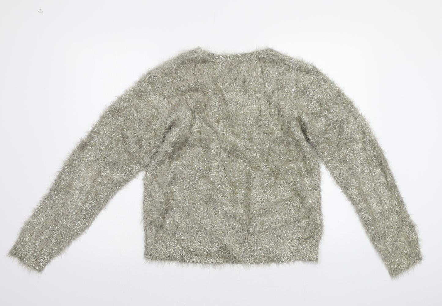 Isle Womens Gold   Pullover Jumper Size S