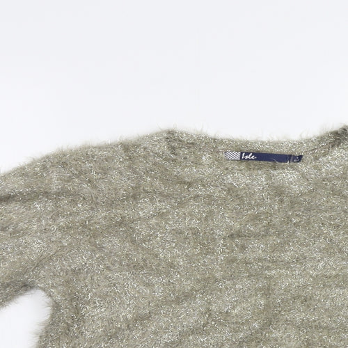 Isle Womens Gold   Pullover Jumper Size S
