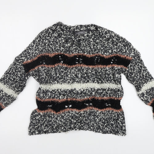 Limited Collection Womens Grey   Pullover Jumper Size 6