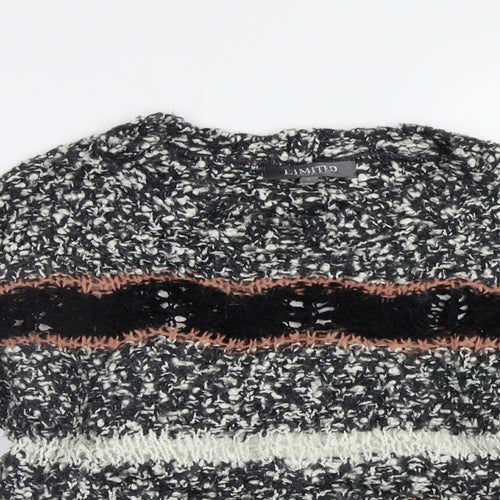 Limited Collection Womens Grey   Pullover Jumper Size 6