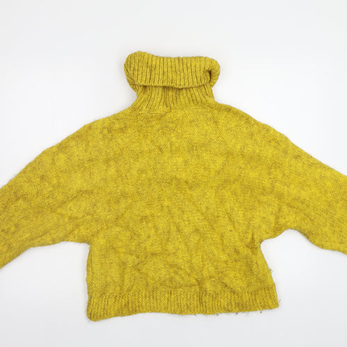 M&S Womens Yellow   Pullover Jumper Size S