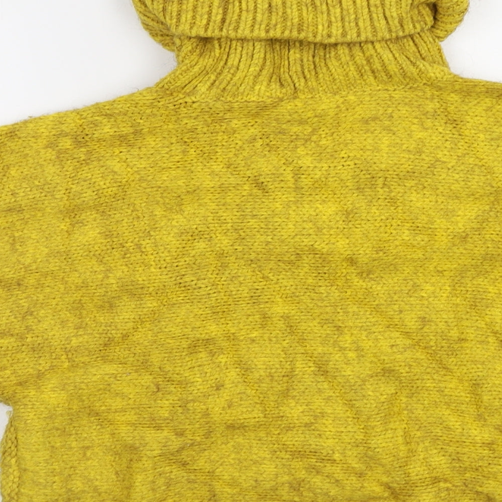M&S Womens Yellow   Pullover Jumper Size S