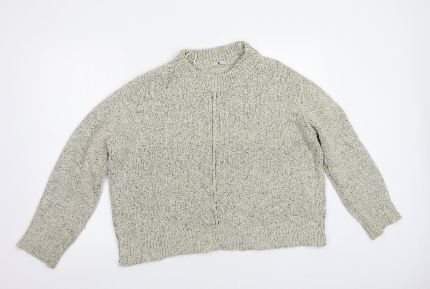 TU Womens Beige   Pullover Jumper Size 14