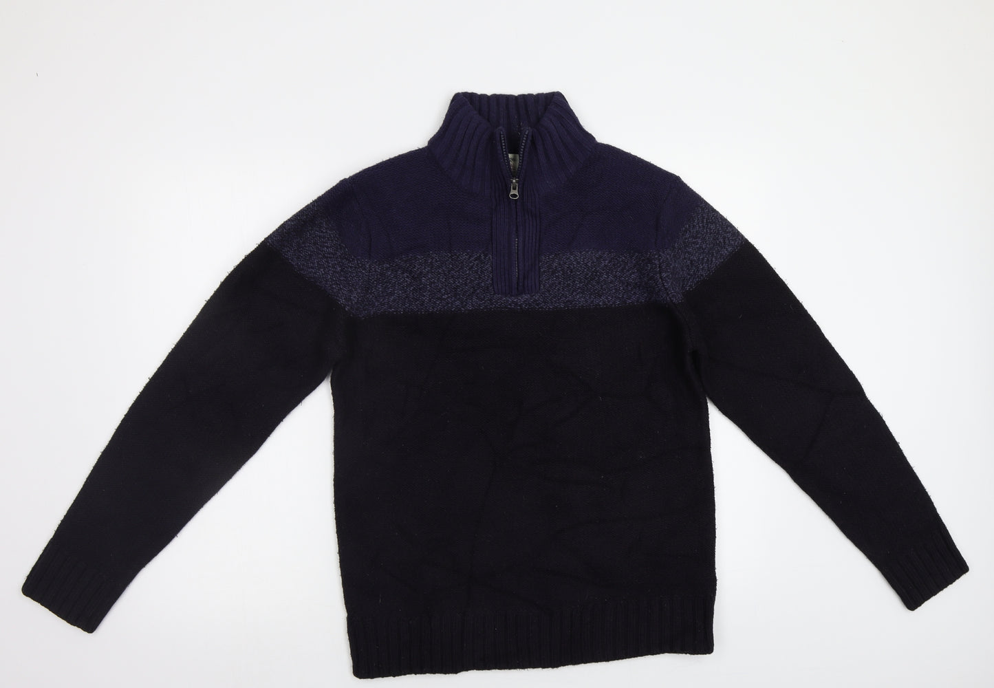 George Mens Black   Pullover Jumper Size S