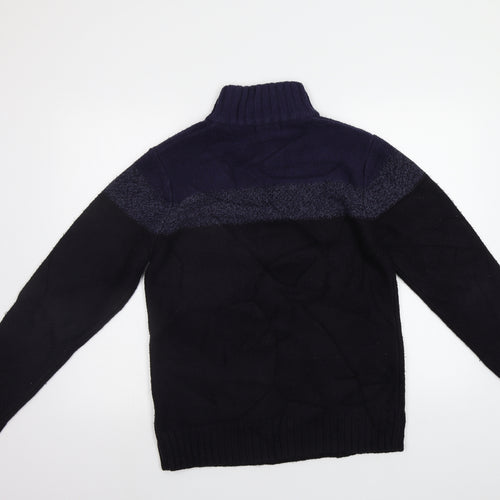 George Mens Black   Pullover Jumper Size S