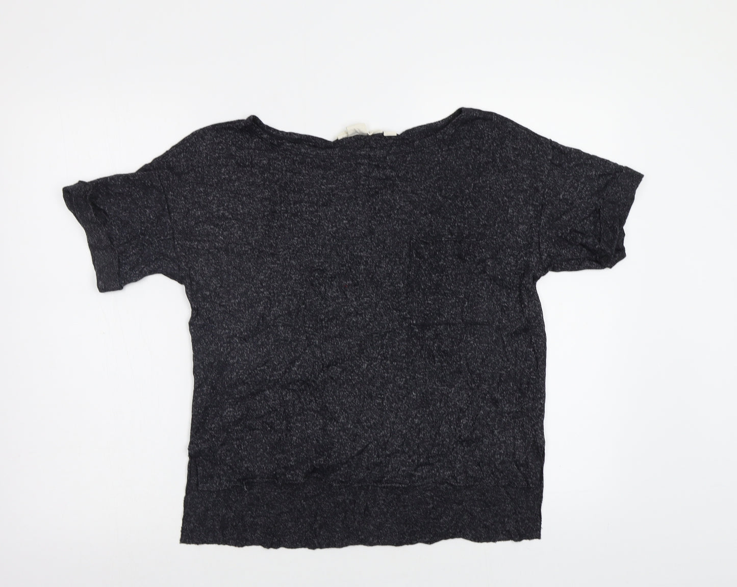 H&M Womens Grey   Basic T-Shirt Size S