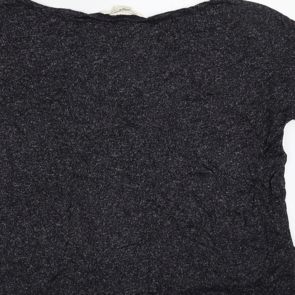 H&M Womens Grey   Basic T-Shirt Size S