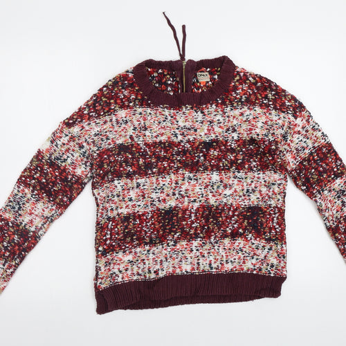 Only Womens Red   Pullover Jumper Size XS