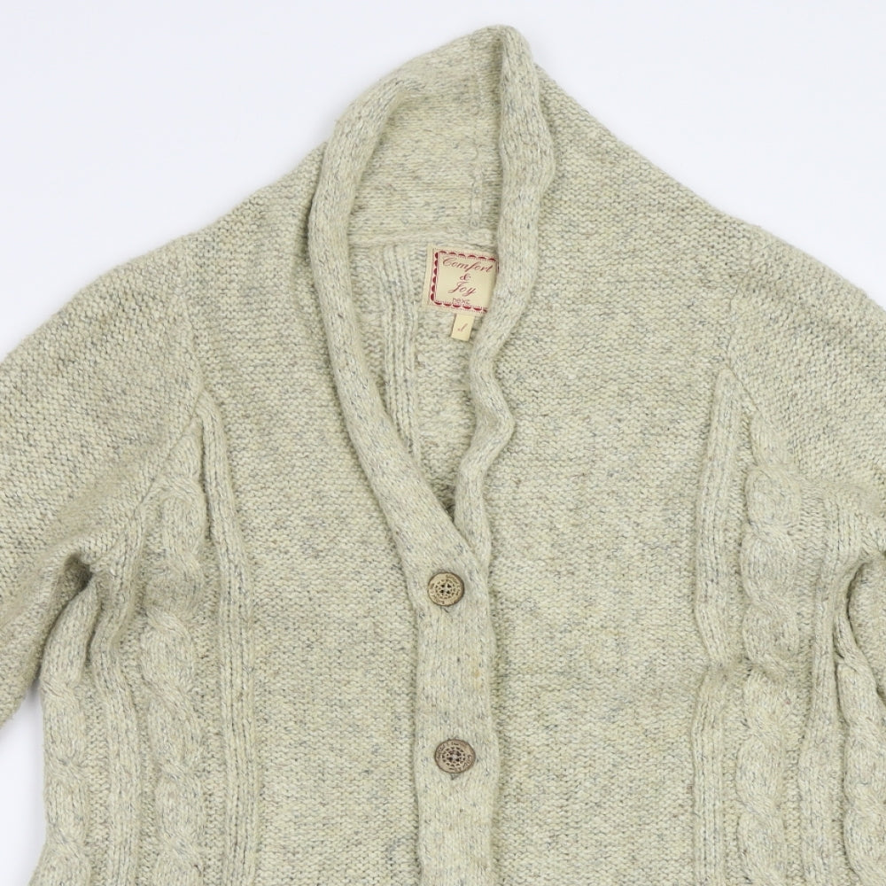 NEXT Womens Beige   Cardigan Jumper Size XL