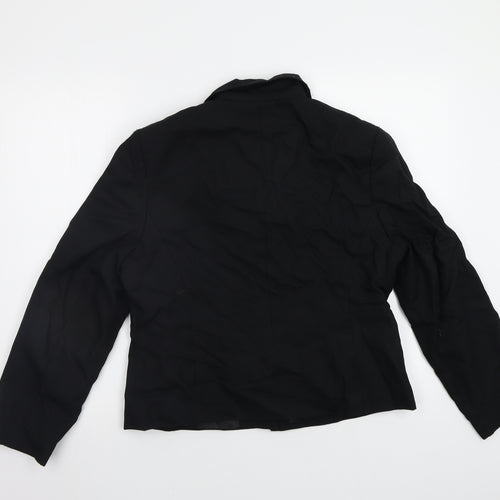 BHS Womens Black   Jacket Blazer Size 16