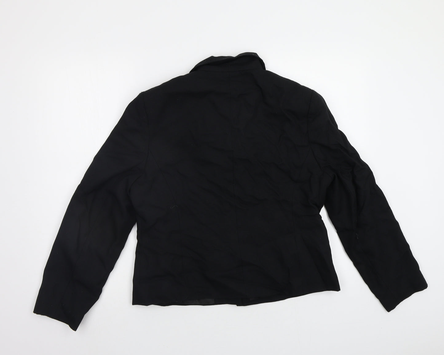 BHS Womens Black   Jacket Blazer Size 16
