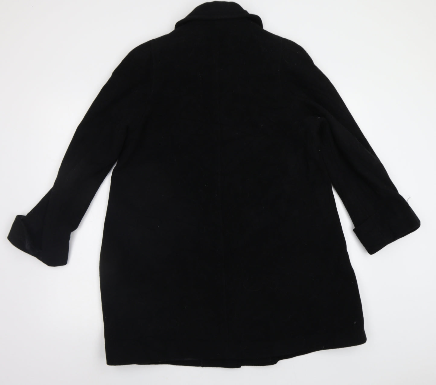Klass Womens Black   Pea Coat Coat Size 8