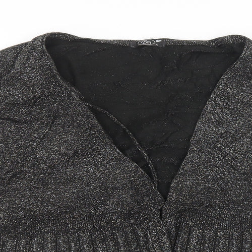 BM Womens Black   Cardigan Jumper Size XL