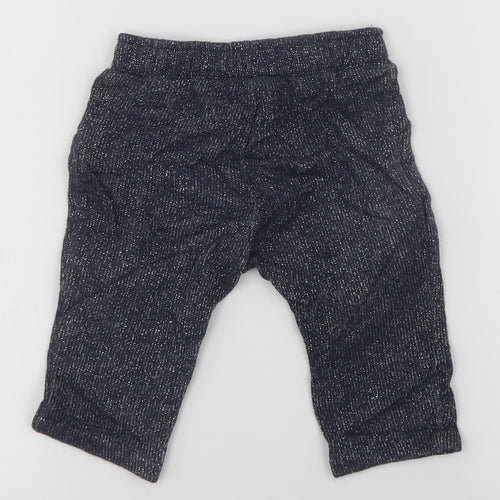 United Colors of Benetton Girls Blue   Sweatpants Trousers Size 6-9 Months