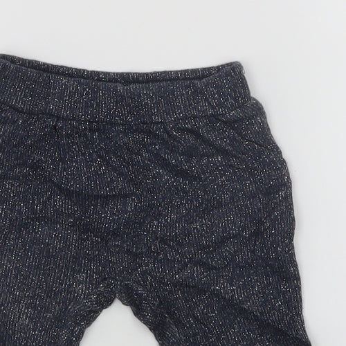 United Colors of Benetton Girls Blue   Sweatpants Trousers Size 6-9 Months