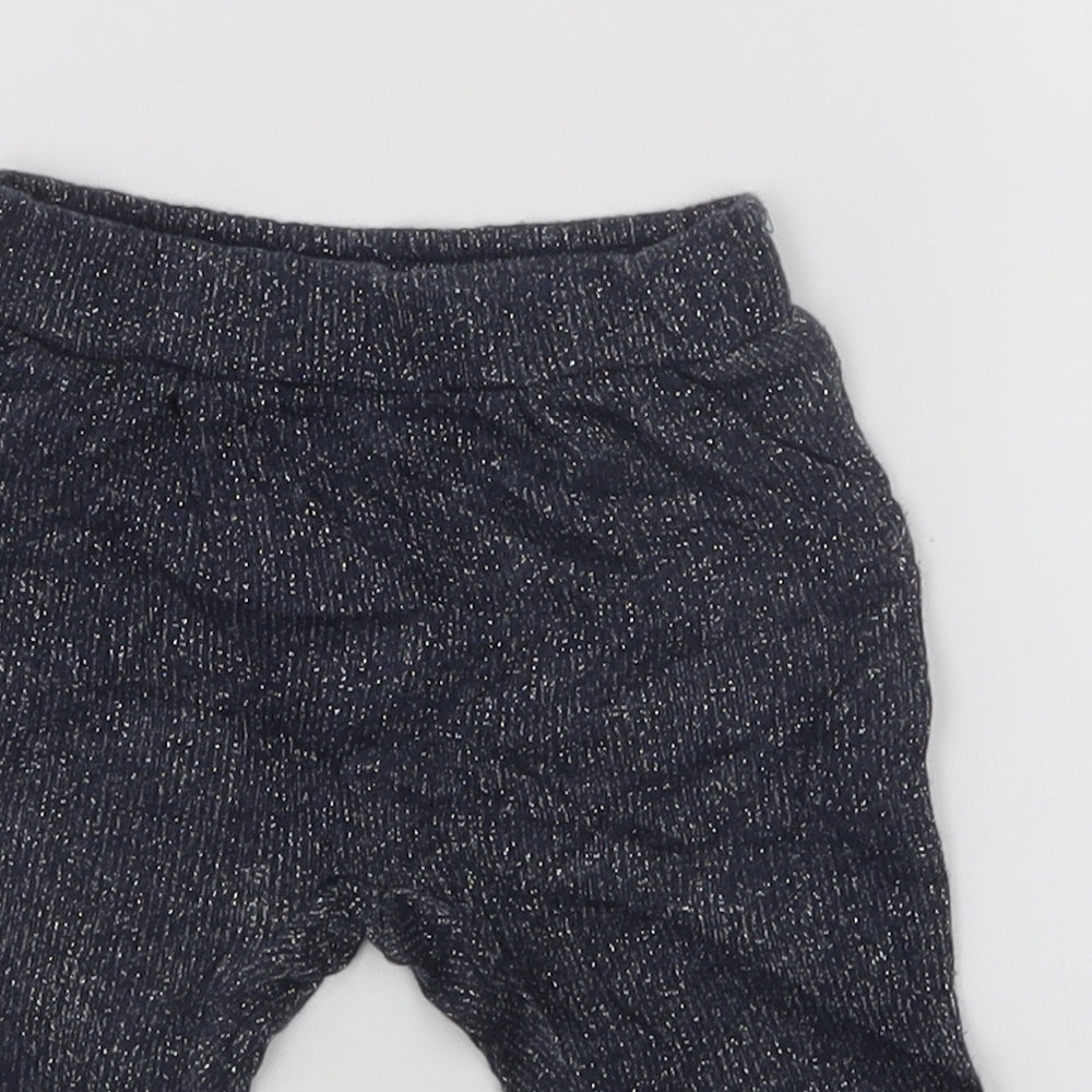 United Colors of Benetton Girls Blue   Sweatpants Trousers Size 6-9 Months