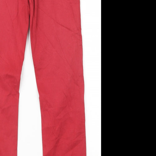 yilihao Girls Red   Skinny Jeans Size 12 Years