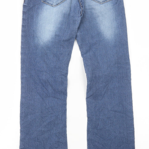 F&F Girls Blue   Straight Jeans Size 9-10 Years