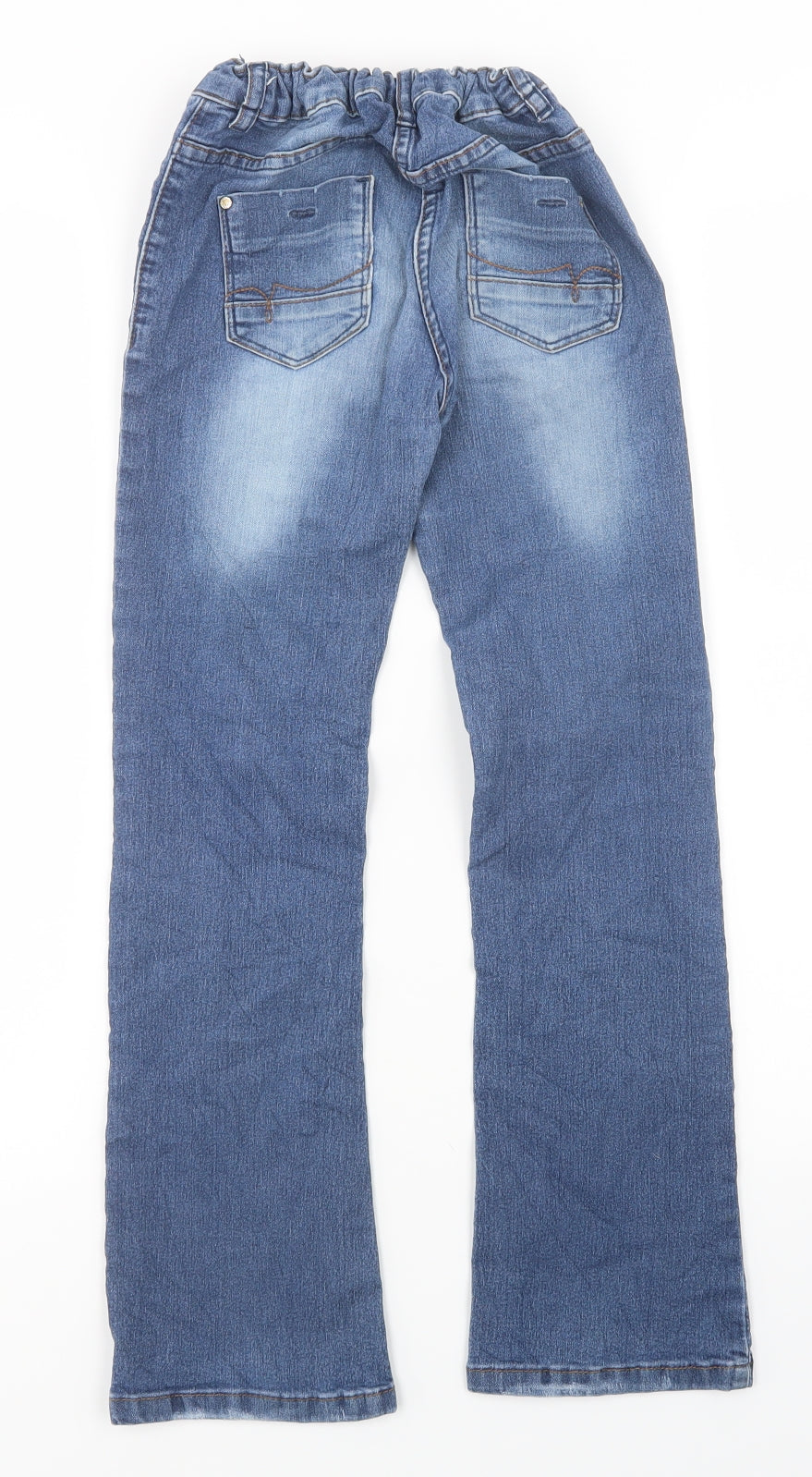 F&F Girls Blue   Straight Jeans Size 9-10 Years