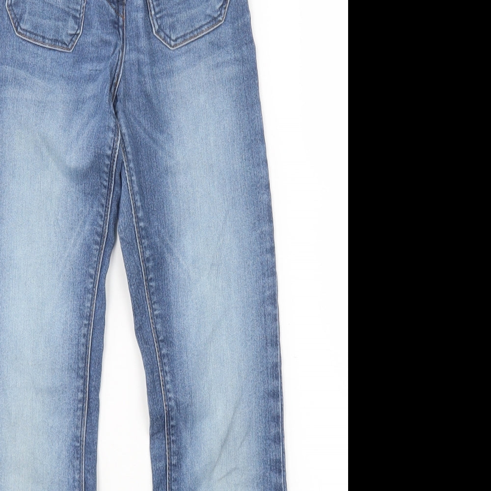 F&F Girls Blue   Straight Jeans Size 9-10 Years