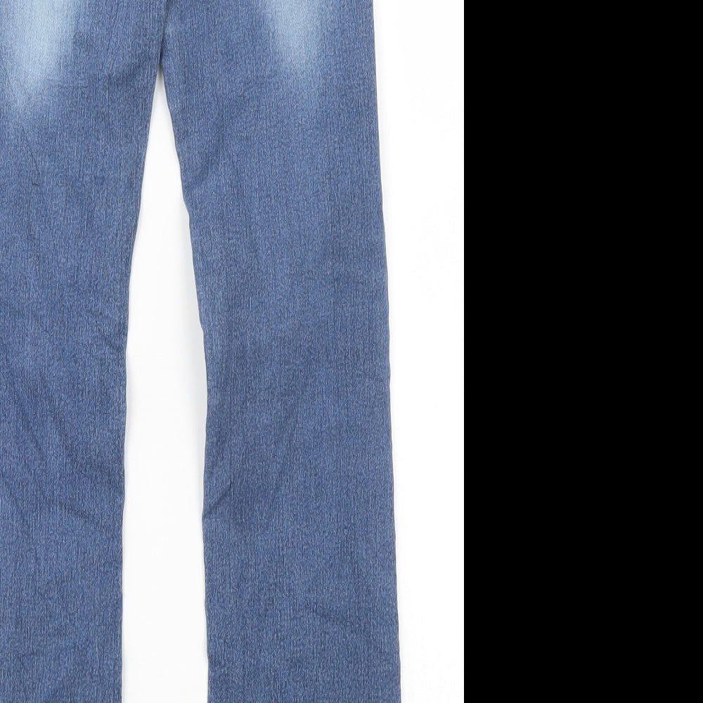 F&F Girls Blue   Straight Jeans Size 9-10 Years