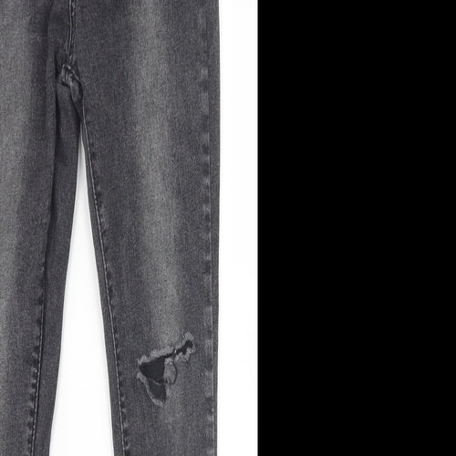 SheIn Womens Black   Skinny Jeans Size L L27 in