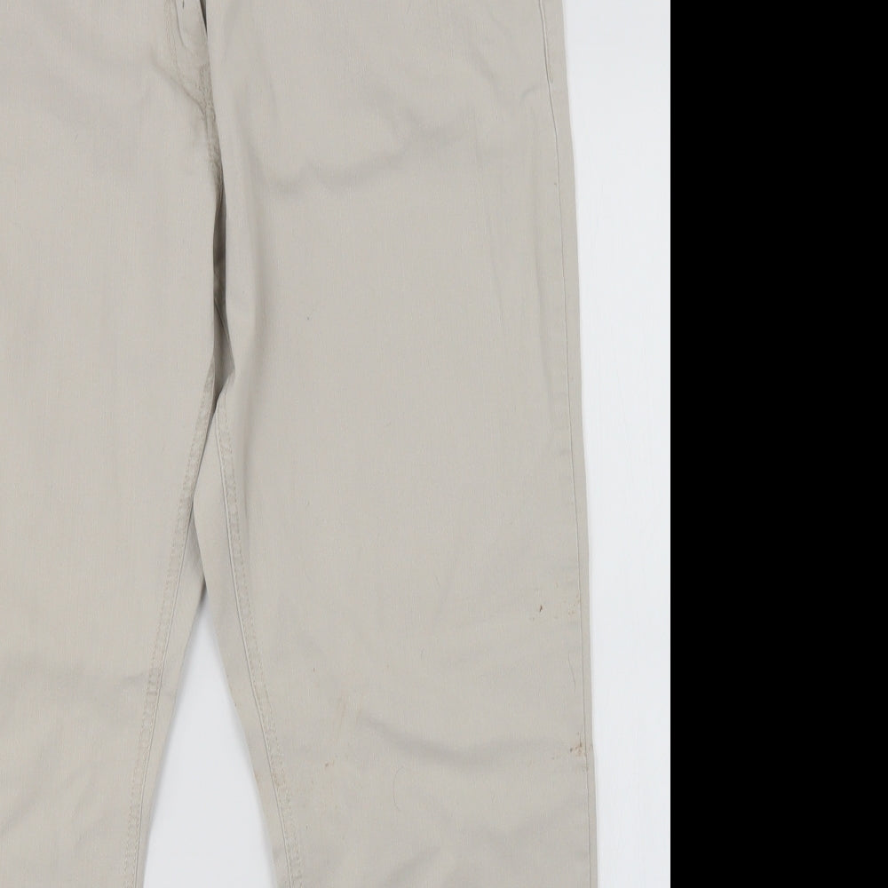 NEXT Womens Beige   Skinny Jeans Size 18 L27 in