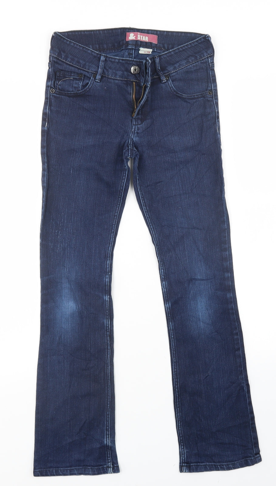 FIT&STAR Girls Blue   Bootcut Jeans Size 11-12 Years