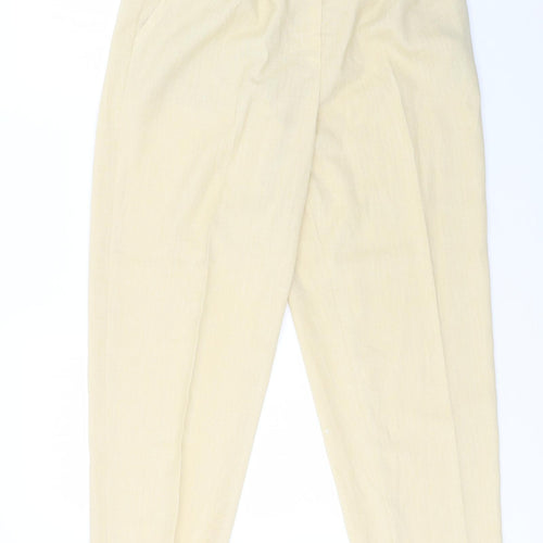 alcina Womens Beige   Trousers  Size 14 L28 in