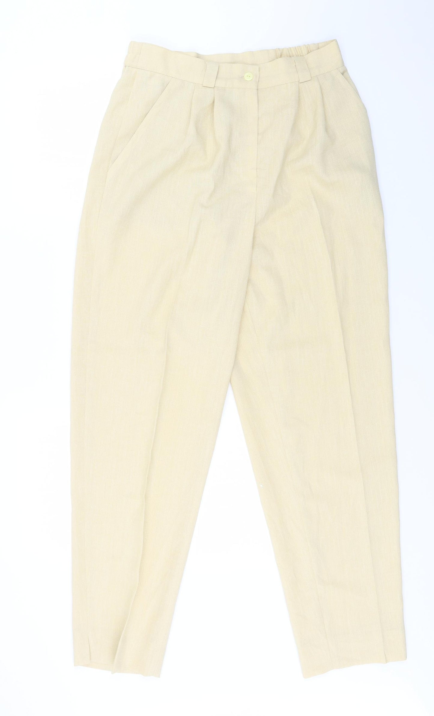 alcina Womens Beige   Trousers  Size 14 L28 in