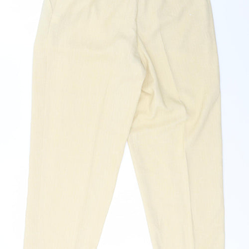 alcina Womens Beige   Trousers  Size 14 L28 in