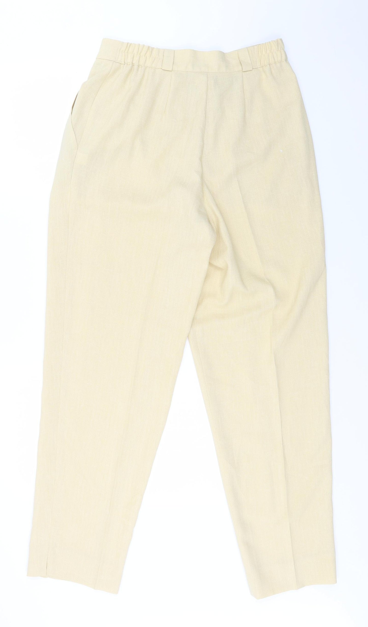 alcina Womens Beige   Trousers  Size 14 L28 in