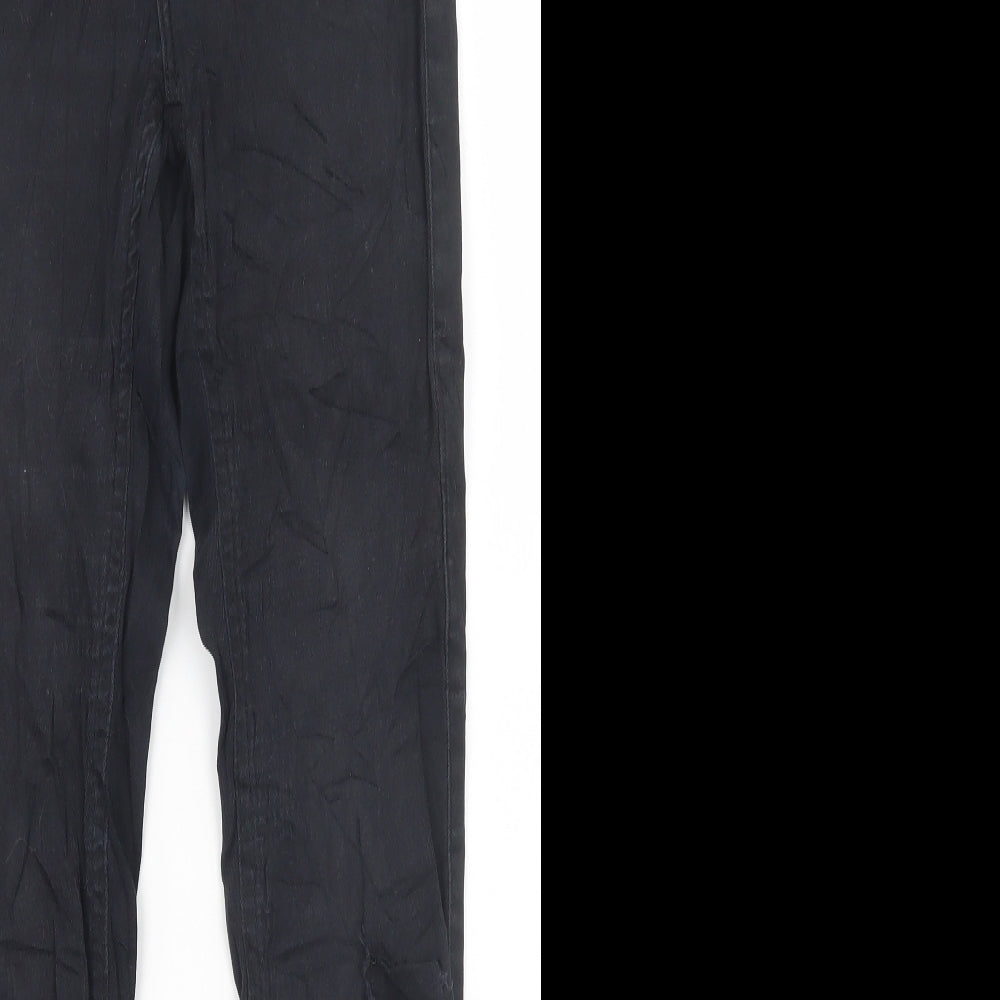 molly Womens Black   Skinny Jeans Size S L27 in