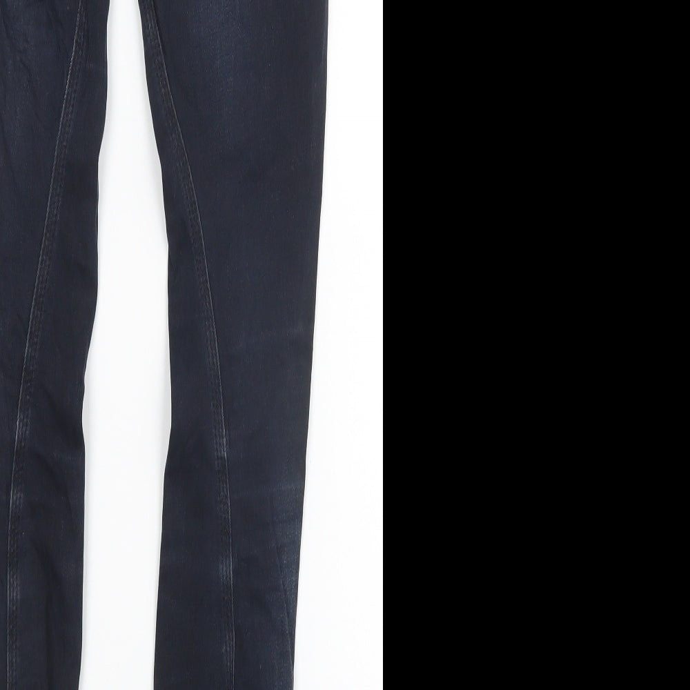 GUESS Womens Blue   Skinny Jeans Size 28 in L28 in