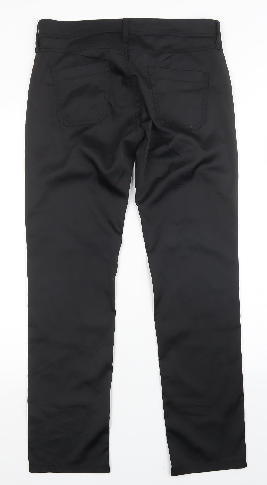 mango  Womens Black   Trousers  Size 10 L29 in