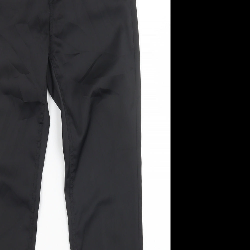 mango  Womens Black   Trousers  Size 10 L29 in