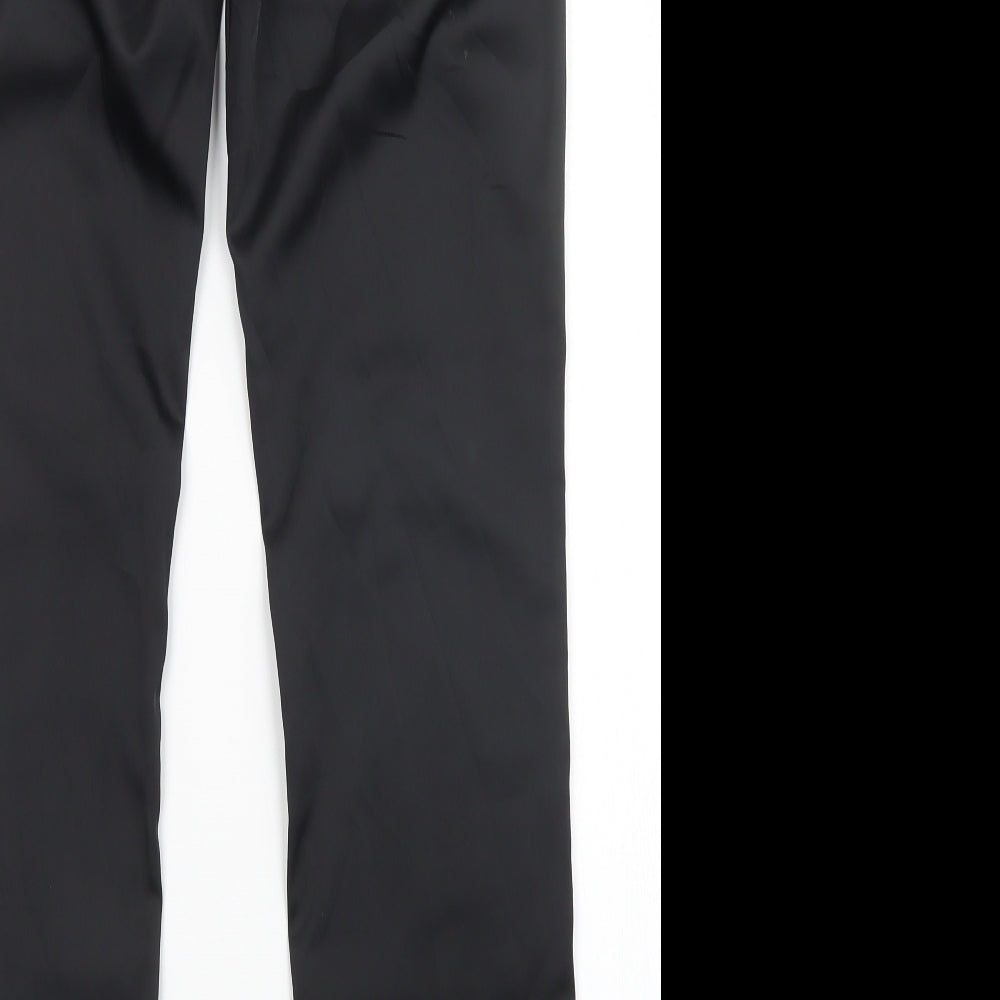 mango  Womens Black   Trousers  Size 10 L29 in
