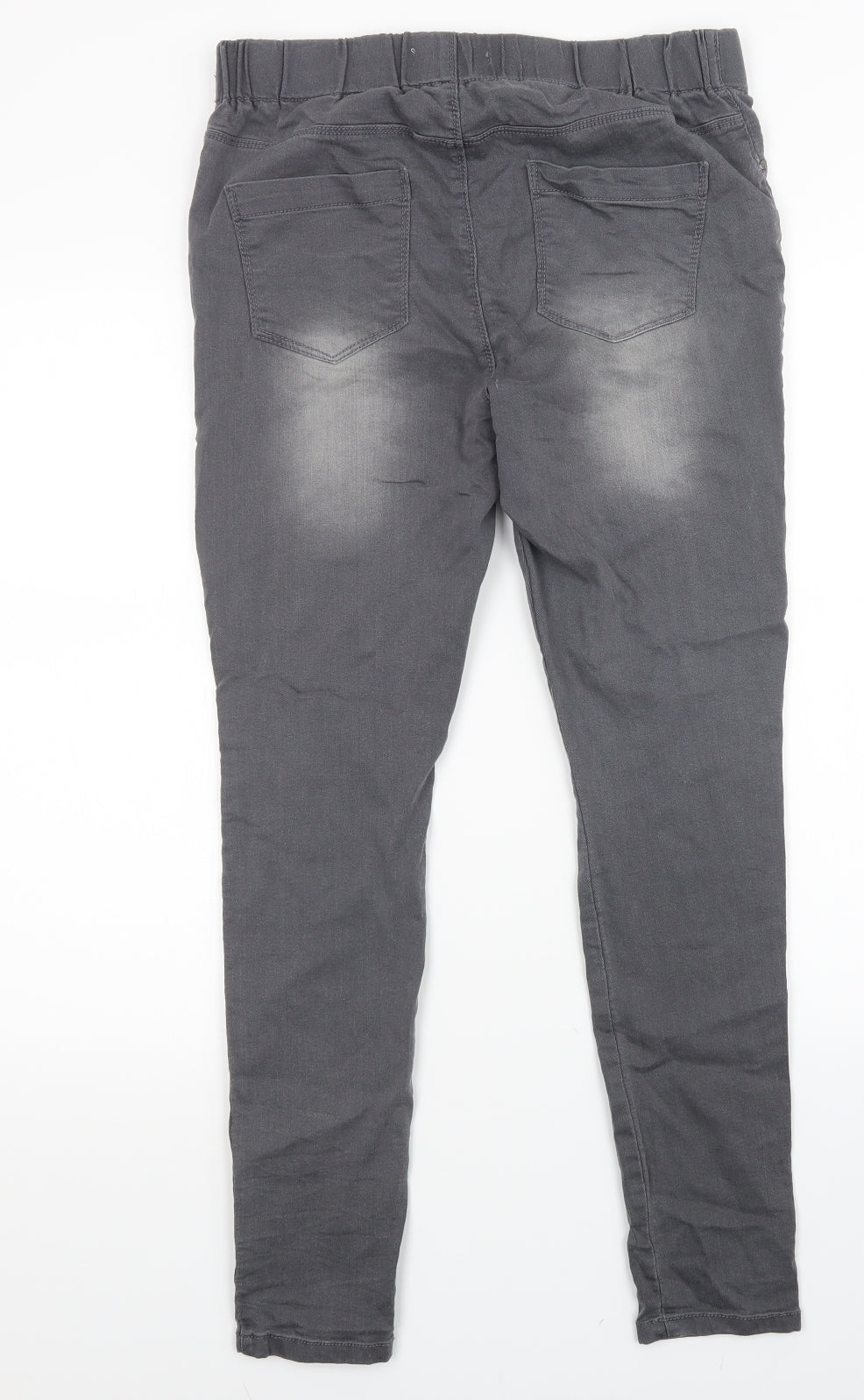 Papaya Womens Grey   Jegging Jeans Size 14 L28 in